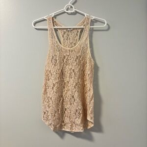 Wilfred Lace Tank Top - Cream XXS